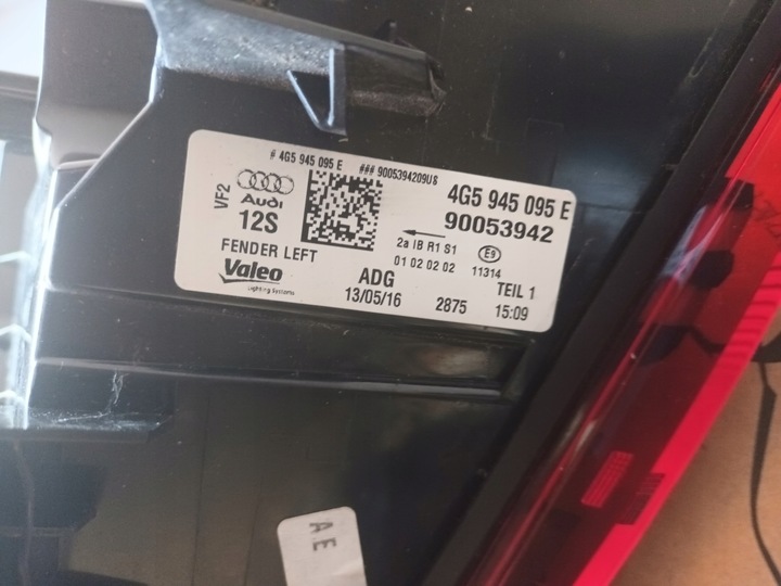 фото №13, Audi a6 c7 4g рестайлінг 2017 лампи зад комплект led динамічний поворотник 28km