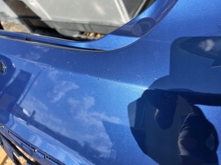 фото №6, Fiesta mk7 бампер зад задний pdc