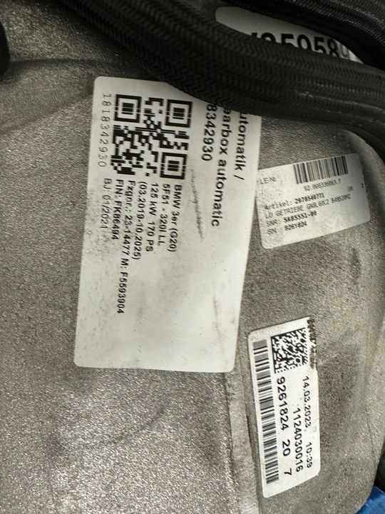 фото №11, Bmw g20 g21 g22 g42 коробка передач коробки передач ga8hp51z нова 0km