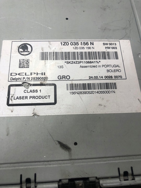 фото №8, Радио skoda yeti 1z0035156n повреждённый кнопка