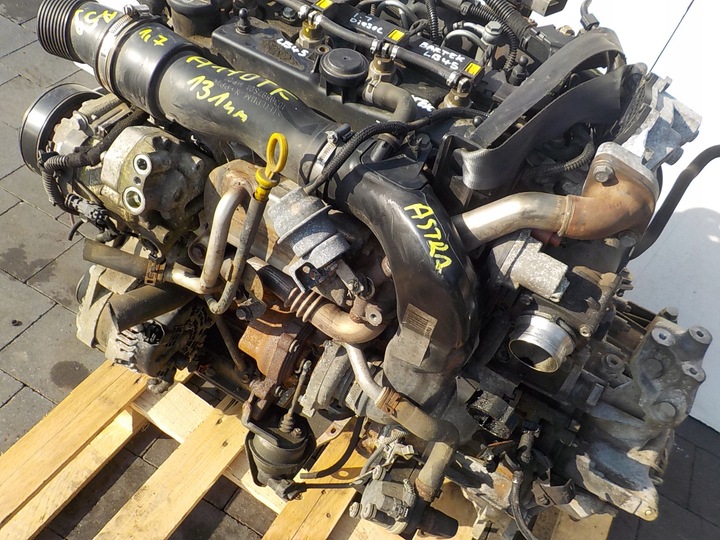 фото №14, Opel astra iv j 14r 1.7 cdti 131km двигун a17dtf комплектний