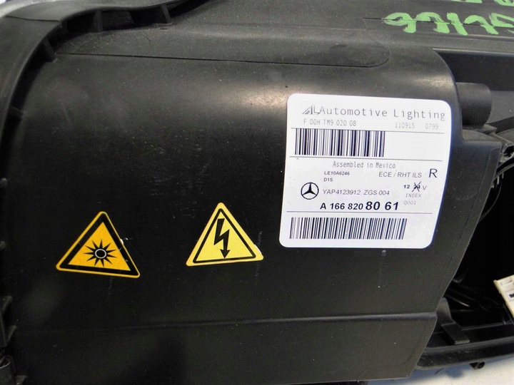 фото №9, Mercedes gl x166 166 лампа ксенон ксенон ніч дзеркало