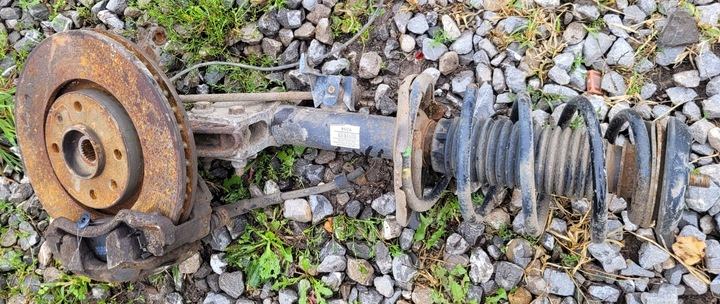 фото №9, Peugeot 3008 1 1.6 hdi поворотна опора права перед ніжка