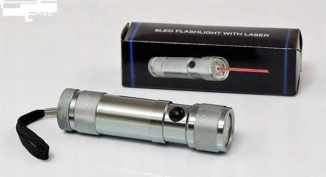 фото №1, Ліхтарик led 8+1led корпус. алюмінієвий. mtx fl040526