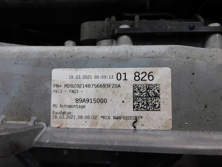 фото №11, Audi q4 89a e tron підвішування зад задні комплектні двигун батарея