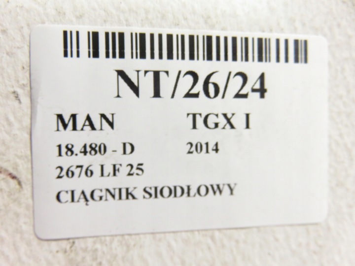 фото №6, Суппорт левый перед man tgx i 18.480 евро 6