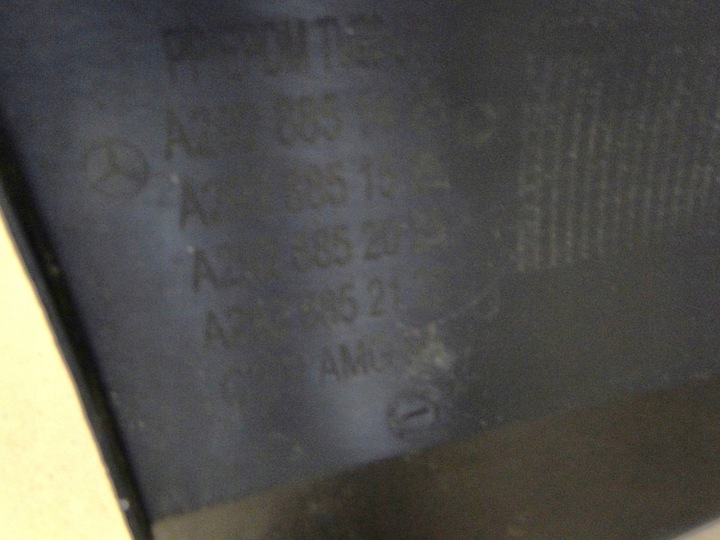 фото №6, Mercedes gle 292 c292 дифузор бампера заднього amg pts