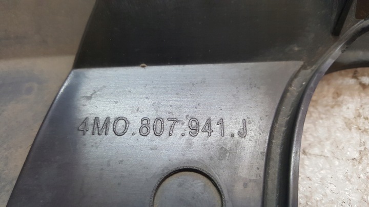 фото №13, Накладка дифузор бампера заднього audi q7 4m0807941j демонтаж