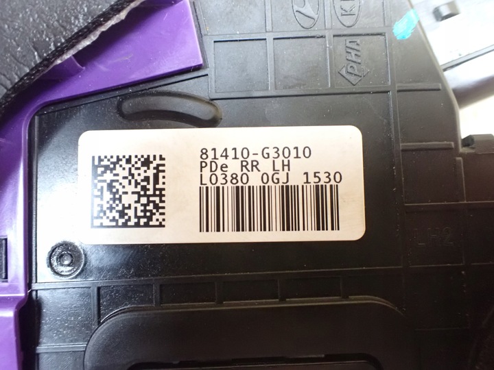 фото №8, Замок лівий зад kia ceed iii європа 2018- 81410-g3010