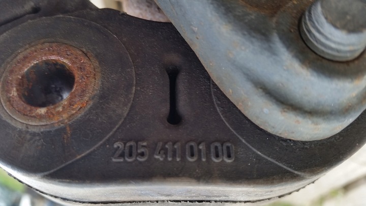 фото №4, Mercedes w205 2.2 cdi wał приводной a2054100302