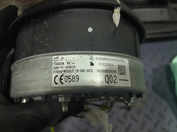 фото №11, Mercedes gle w167 панель раздаточная консоль подушки подушка безопасности eu