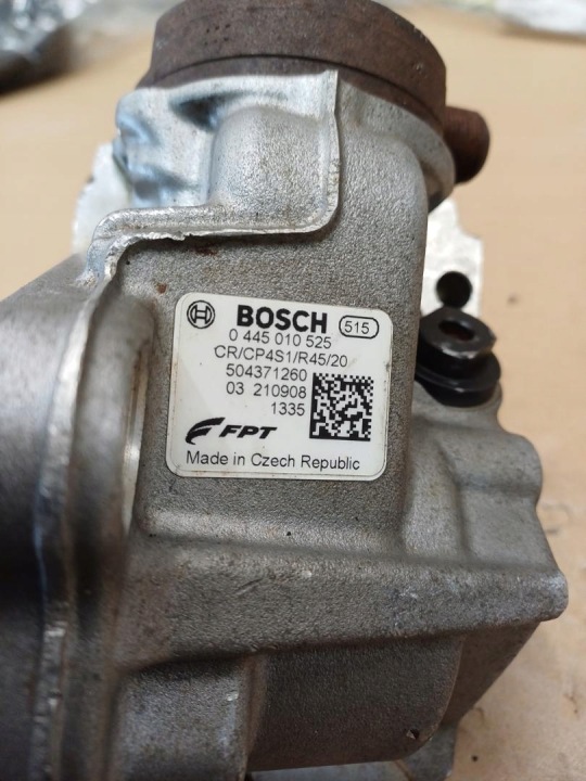 фото №7, Насос паливна рейка  bosch fiat iveco 3.0 0445010525 504371260