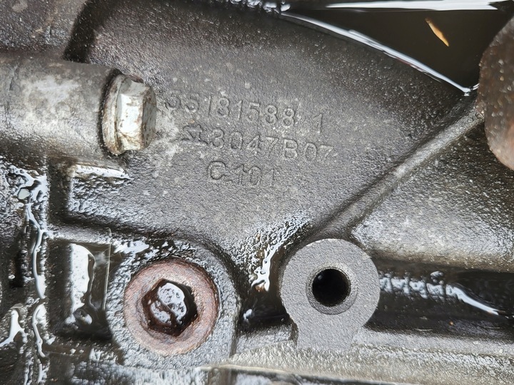 фото №13, Коробка передач коробки передач лапи кронштейн fiat panda ii 2 1.2 1.1 benz. 169 оригинальный номер eu