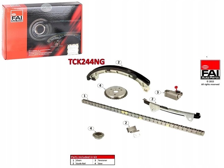 фото №1, Набір ланцюга розподільний вал daihatsu sirion terios 1,