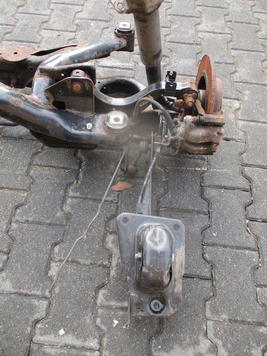 фото №10, Вісь балка підвішування зад задні візок зад задній skoda superb ii 2 5n0505235q