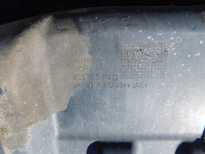 фото №5, Passat cc b6 b7 ванна pas зад лонжероны стена 3c0813114d