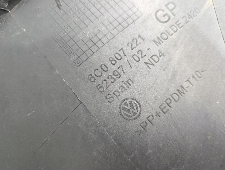 фото №14, Volkswagen vw polo v 5 6c рестайлінг бампер перед передній om гарний! 14r-