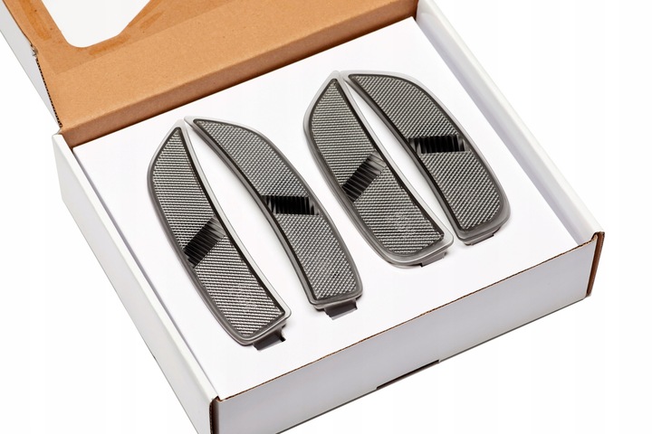 фото №3, Отражатели габаритные огни тонированный перед зад комплект mazda mx-5 nd оригинал