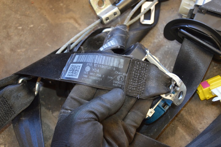 фото №5, Vw passat b6 панель роздавальна eu ремені подушки