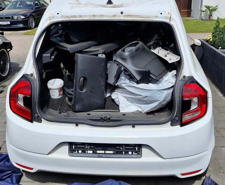 фото №1, Чверть крила бампер зад pas зад комплект renault twingo 3 iii 20r