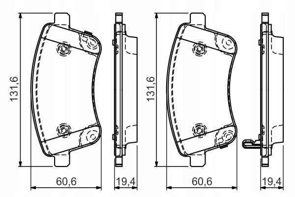 фото №15, Bosch тормозные колодки тормозные 0986494552