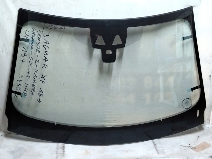 фото №1, Стекло передняя jaguar xf -sen-2x kam-grz-sol-hud