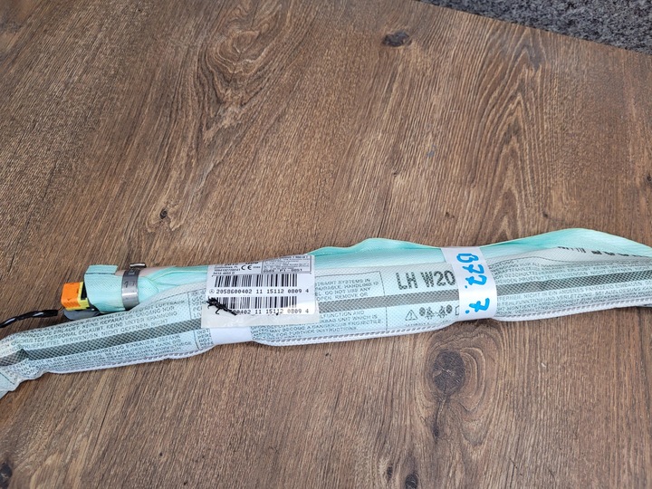 фото №5, Mercedes c w205 sedan шторка подушка безпеки ліва 2058600402