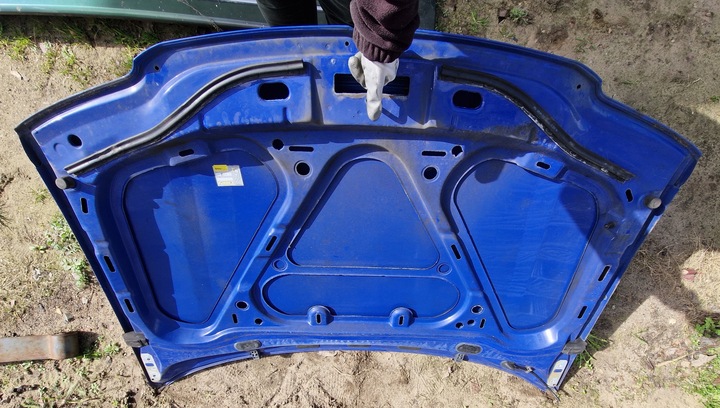 фото №4, Капот крышка vw polo 6n рестайлинг la5c