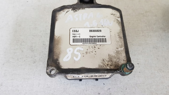 фото №1, Компьютер opel astra g 1.6 16v cssj [85]