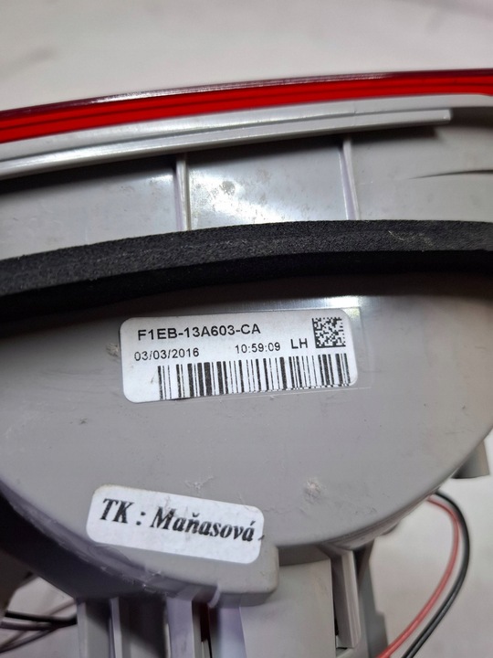 фото №8, Лампа левая задняя w крышка багажника ford focus iii mk3 рестайлинг 1.5tdci