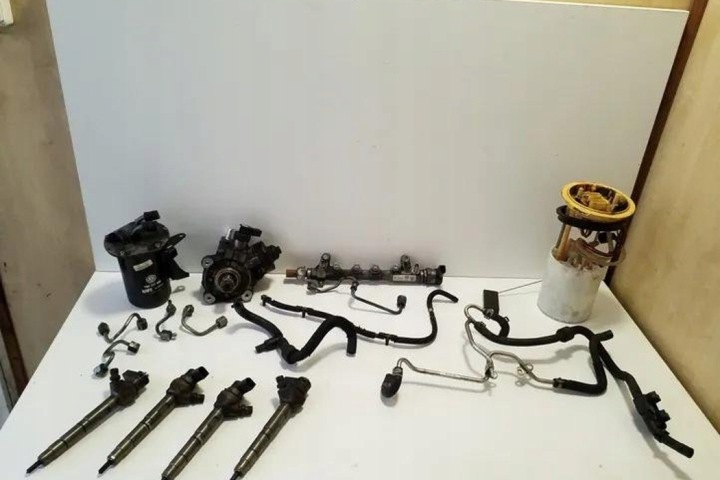 фото №10, Комплект форсунок audi q3 8u 0445110369 2.0l дизель 130kw 2012