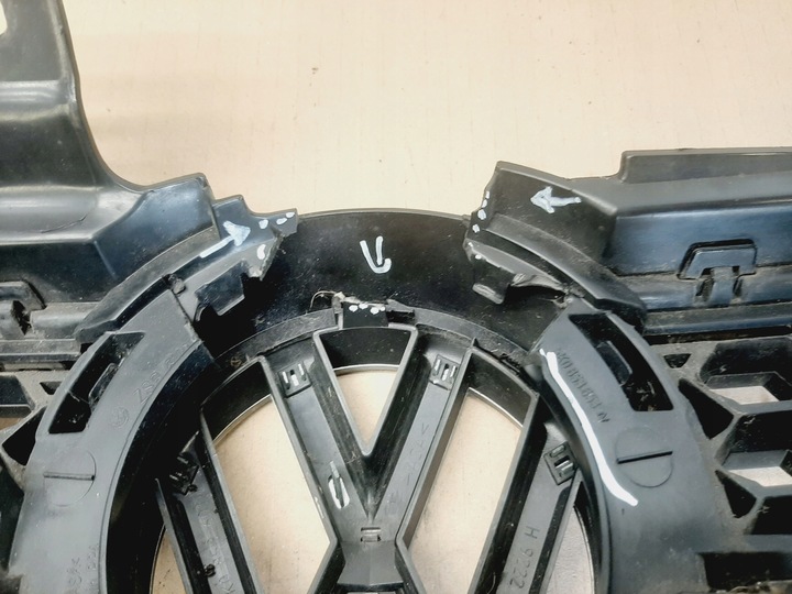 фото №12, Решётка радиатора решётка vw golf 6 vi 5k0 gti gtd 2008-2013 5k0853653n