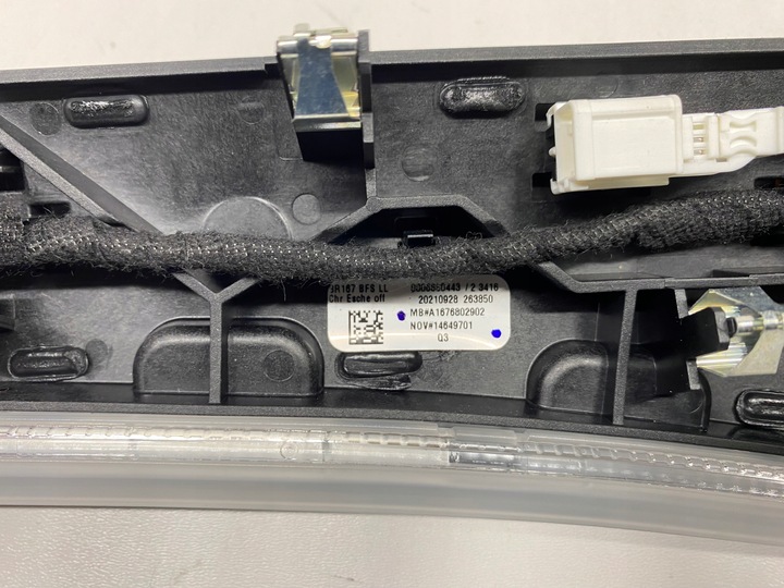 фото №11, Планка декоративная dekor консоли панели mercedes gle gle 167 w167