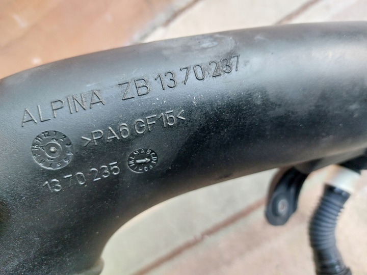 фото №6, Шланг труба повітря bmw f30 n55 alpina b3