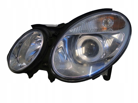 фото №1, Mercedes e класс w211 211 передний рестайлинг лампа левая обычная линза h7