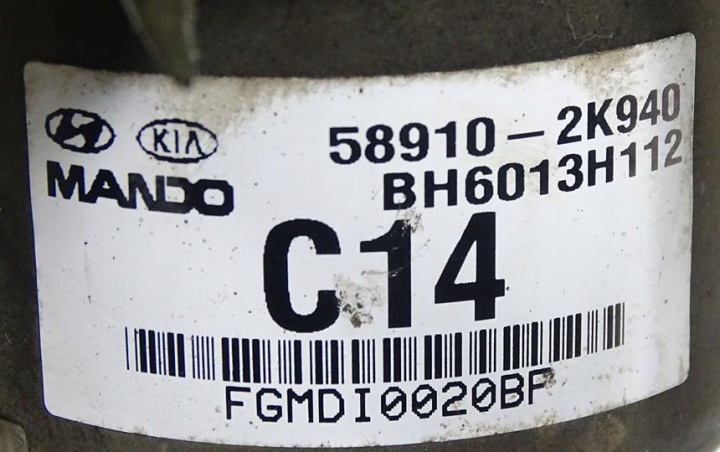 фото №9, Блок управления abs + блок управления  kia soul i 2008-2014