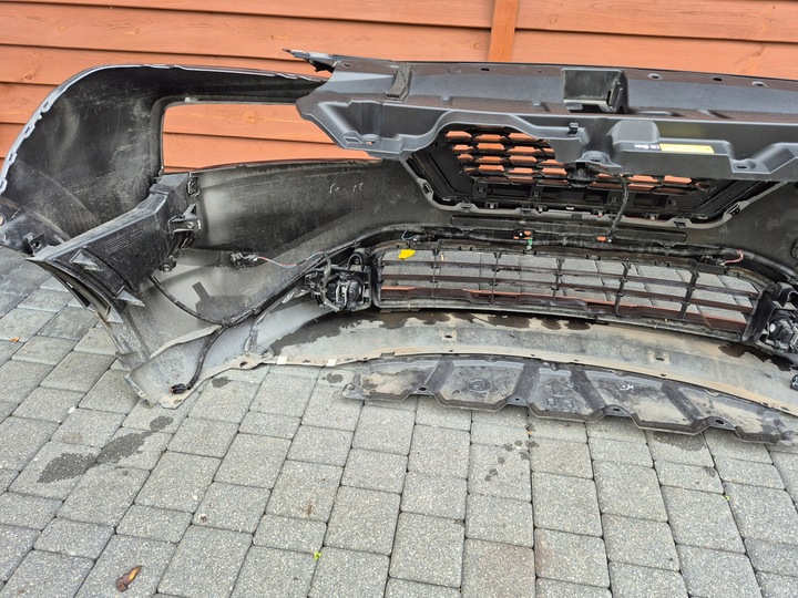 фото №8, X-trail t33 бампер переднее комплектный 6xpdc камера решётка радиатора