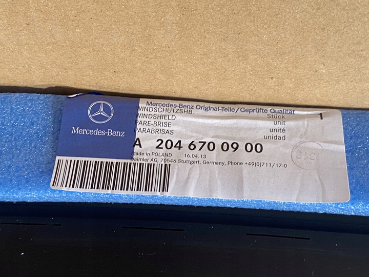 фото №9, Mercedes c-klasa w204 стекло передняя лобовое