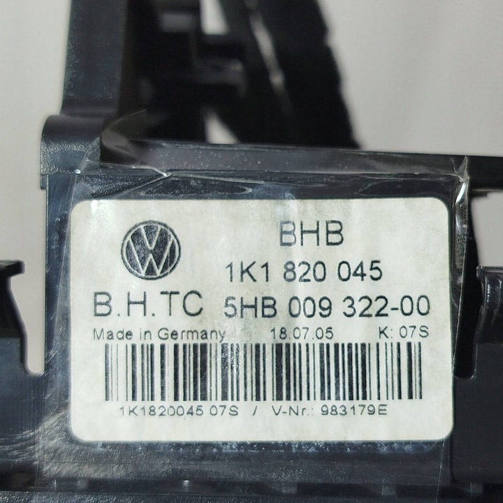 фото №6, Volkswagen jetta v 2006 панель кондиционера