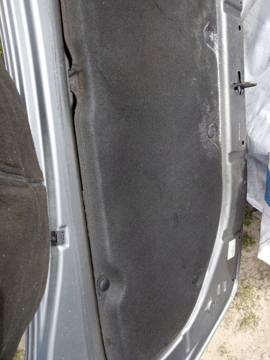 фото №6, Toyota verso 09-18 капот перед шумоізоляція колір 1g3