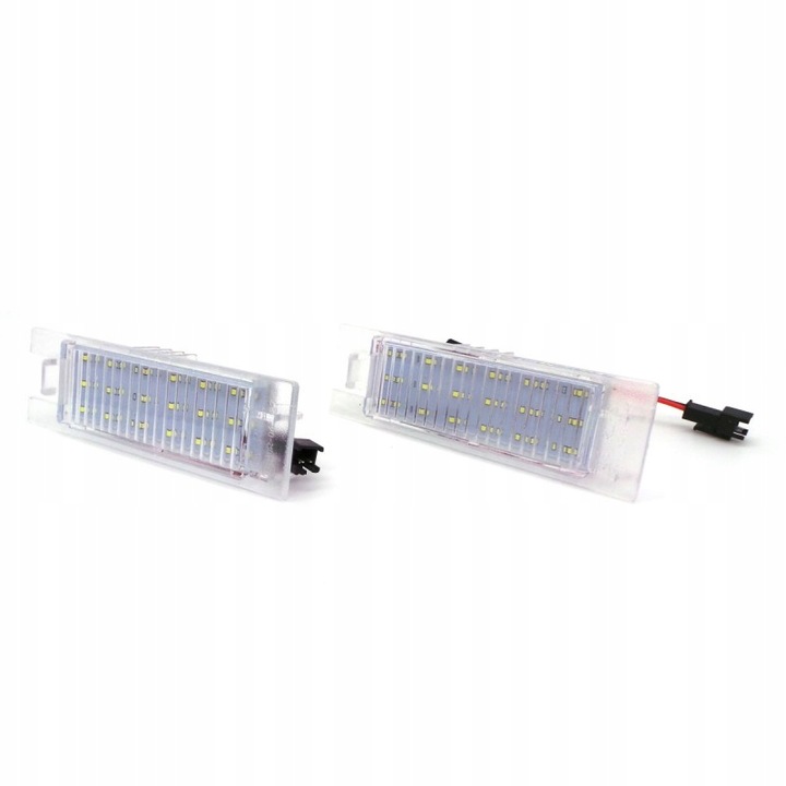 фото №1, Opel zafira b лампочки регистрации led 550lm 2szt