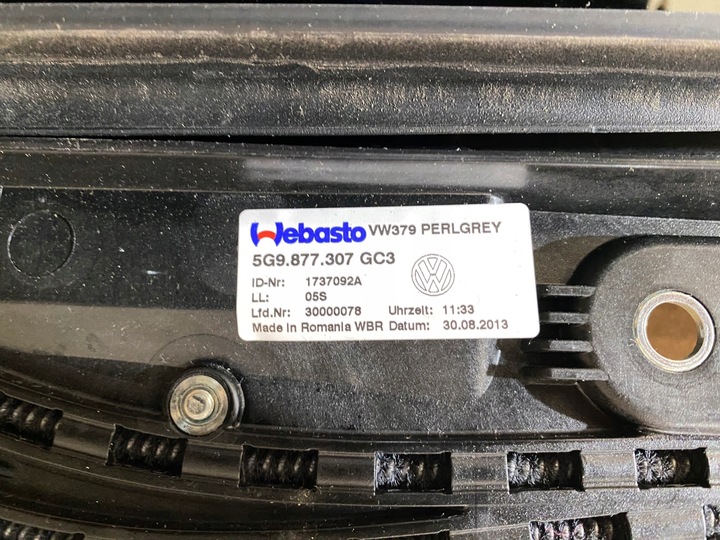 фото №10, Vw golf vii универсал golf sportsvan люк панорама 510877041a 5g9877307