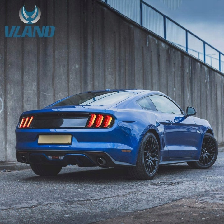 фото №7, Vland led лампи mustang gt 2015 - 2019 gen 6 зад
