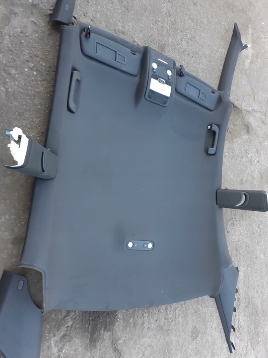 фото №9, Audi a5 8t 3d купе стеля стеля s-line sline чорний стійки комплект