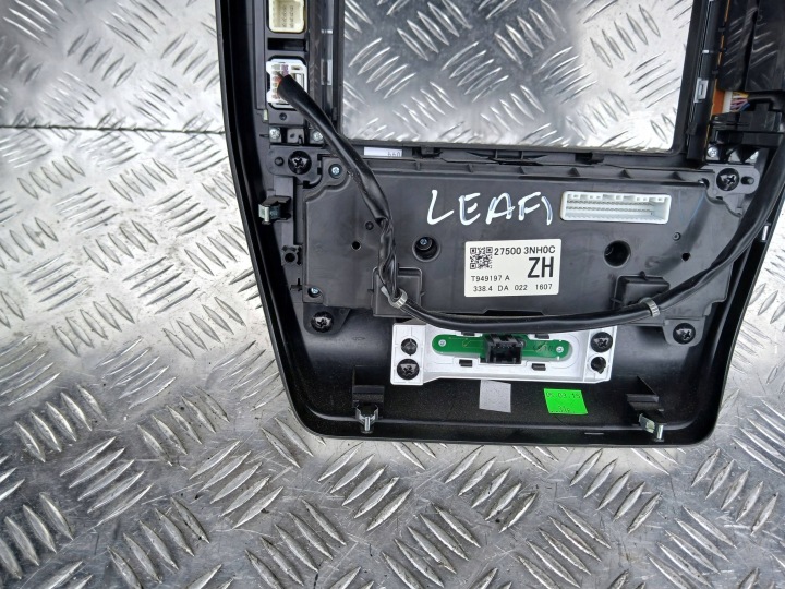 фото №14, Nissan leaf i ze0 панель средний решётка воздуховод рамка 682603nl0a 2015r