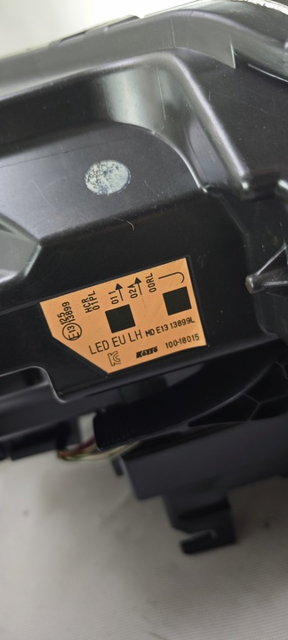 фото №10, Nissan qashqai j11 полный led левый правые фара лампа левая правая