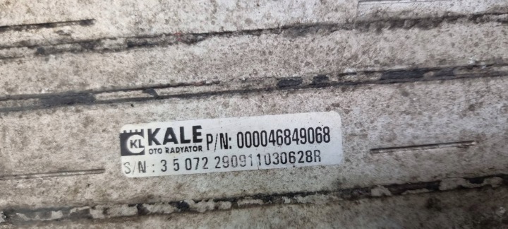 фото №6, Радиатор интеркулер 468490068 fiat doblo