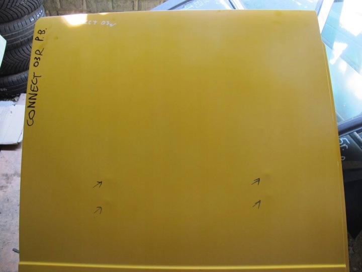 фото №10, Ford transit connect i 1 pt2 mk1 02- двері праві зсувні saffron yello