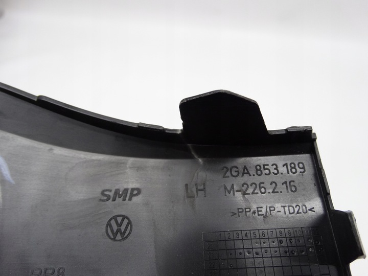 фото №10, Vw t-roc r-line рестайлинг 2021- решётка левая 2ga853189