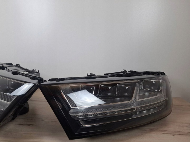фото №7, Комплект лампа перед audi q7 4m 4m0941036c, полный led, ксенон
